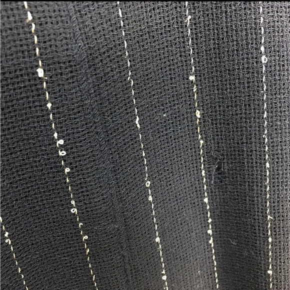 Vintage Geoffrey Beene blue linen swing dress - Picture 8 of 9